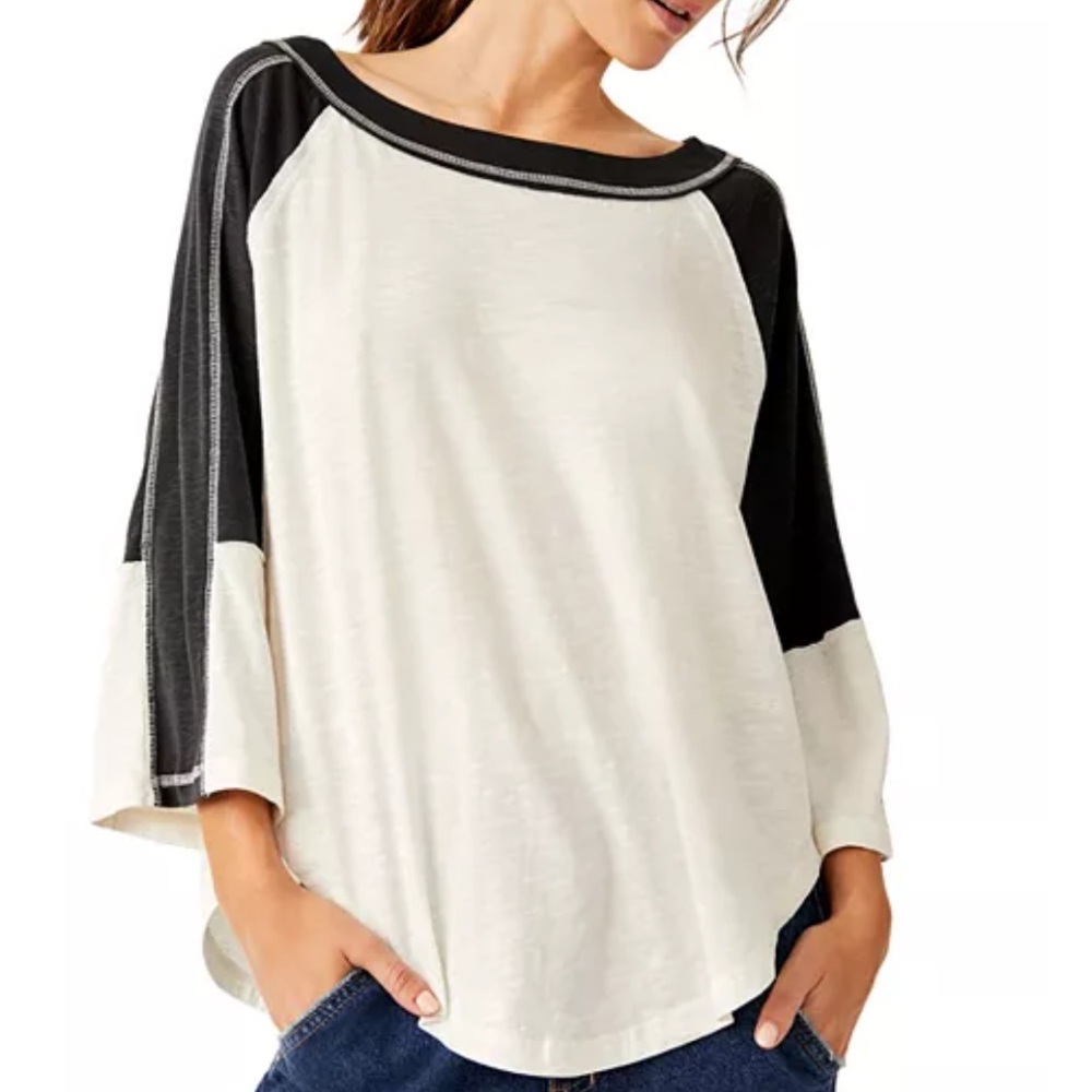 NWOT Free People Starry Haze Tee